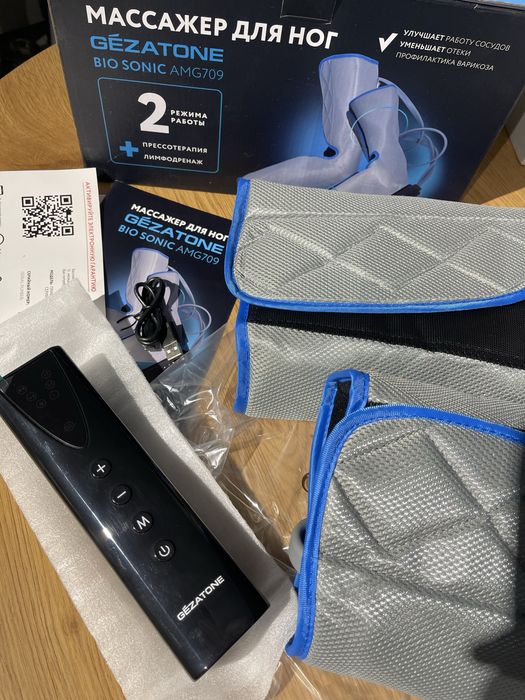 Лимфодренажный массажер для ног Прессотерапия