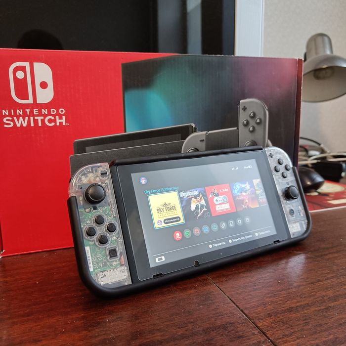 Nintendo Switch V2 на 128GB Прошитый
