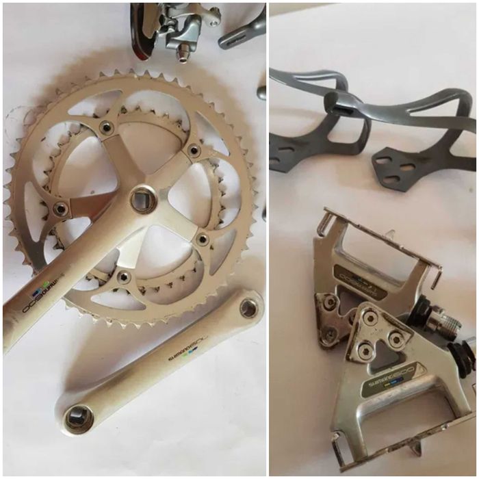 Groupset Shimano 600 Tricolor