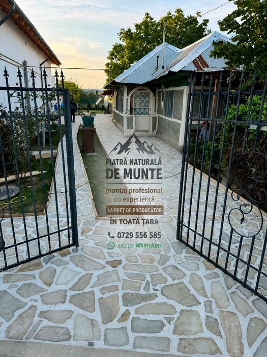 piatra naturala de munte vand si montez