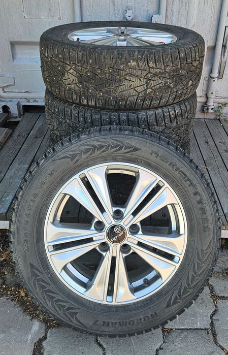 Шины зимние шипованные NOKIAN TYRES NORDMAN 7 размер R16 205/65 99Т