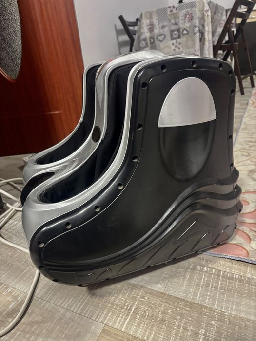 Aparat Shiatsu pentru Masaj Picioare si Gambe cu incalzire si Airbaguri 360 grade