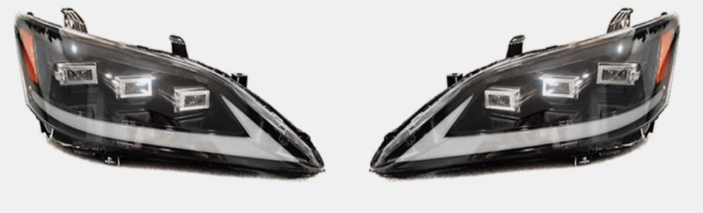 Бампер передний фары лексус es