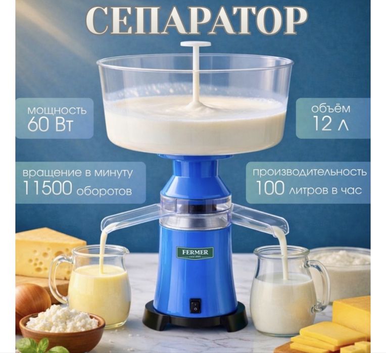 Сепаратор Fermer estd электрический