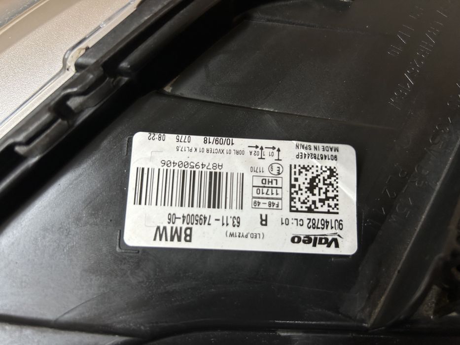 Far faruri bmw X1 F48 full led adaptiv dreapta 2015-2018