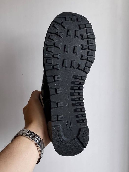 New Balance 574 Black Grey Оригинал