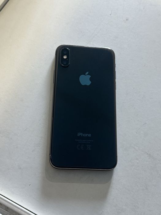 Iphone X black продам