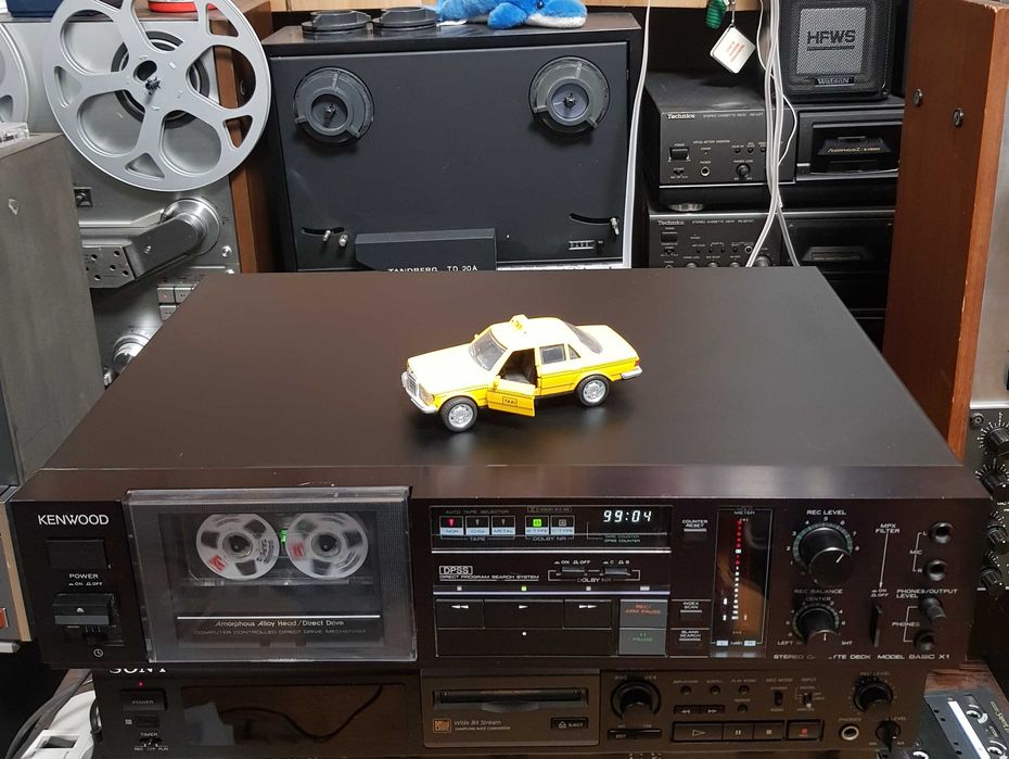 Casetofon Deck Audio Stereo Vintage KENWOOD BASIC X1  (Made in Japan)