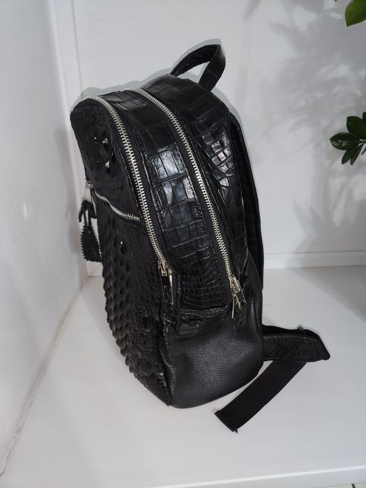 Рюкзак  из натурального крокодила