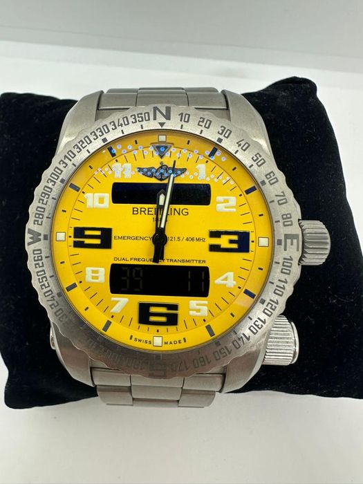 Ceas Breitling Emergency 2 Cobra Yellow Ref. No. E76325 -A-