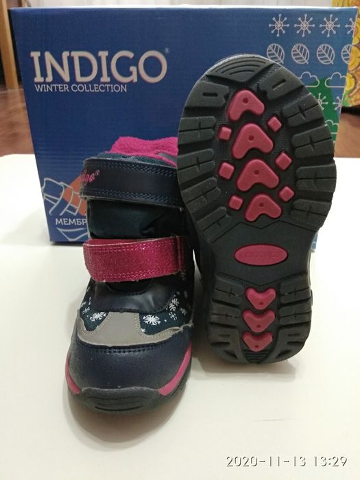 Сапожки зимние для девочки