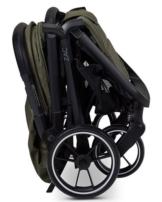 Бебешка лятна количка Moon - Zac, Moss Green Melange