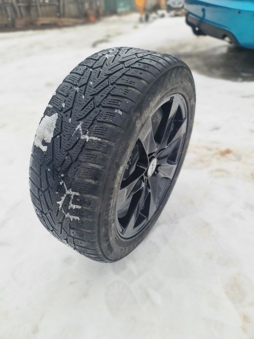 Set 4 roți 17’’ (jante + cauciucuri iarnă) 225/55 R17