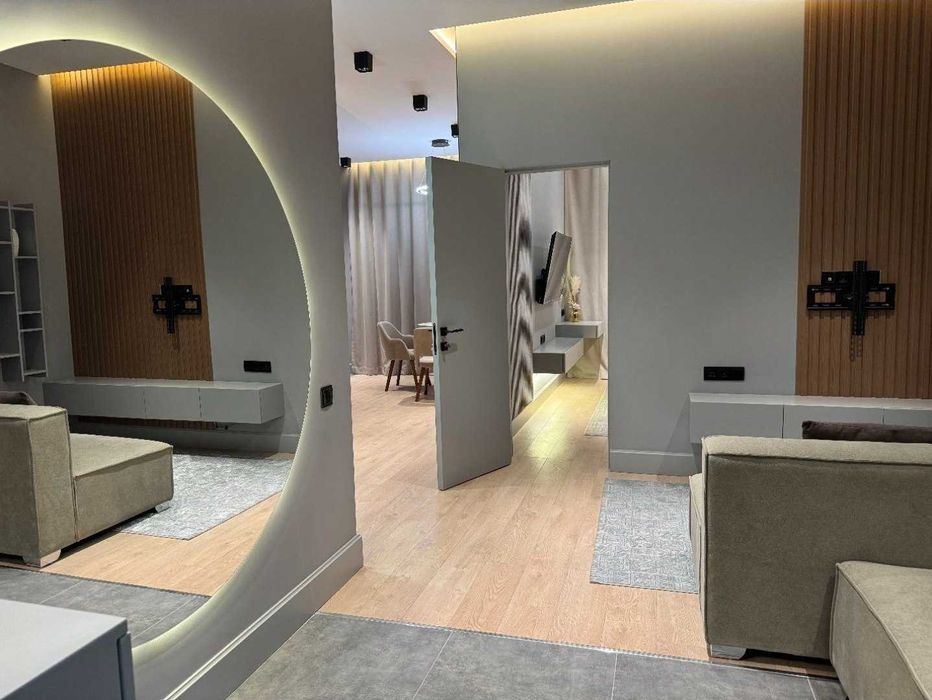 *Ozbegim ул.Бабура 2 ком квартира 51м2 под ключ.Центр,Пирамит