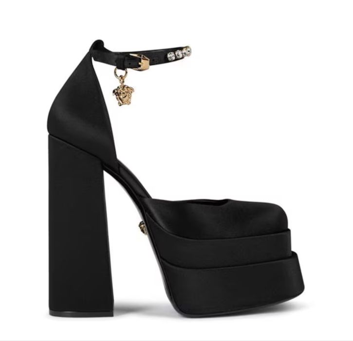 Versace Medusa Platform Heels