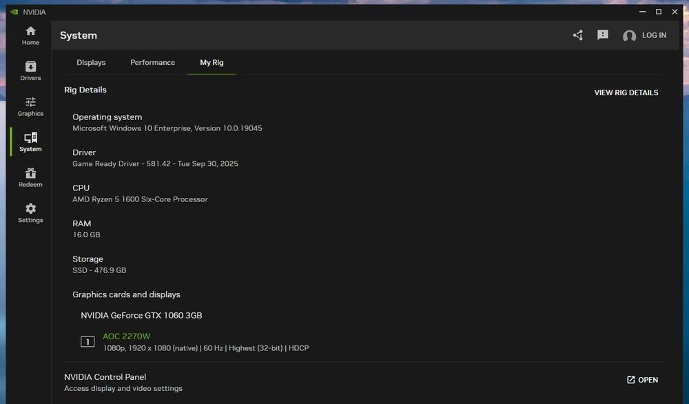 Calculator PC Ryzen 5, 16Gb RAM, 500Gb M.2, GTX1060