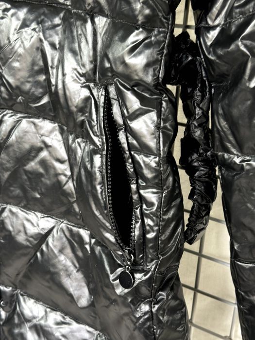 Дамско дълго пухено яке Moncler - размер М/L, Отлично състояние