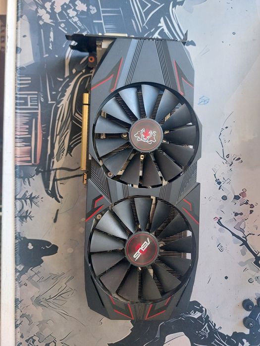ASUS GTX 1070TI Cerberus 8gb неисправна
