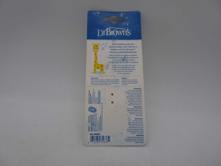 Periuta de dinti design girafa (0-3 ani)