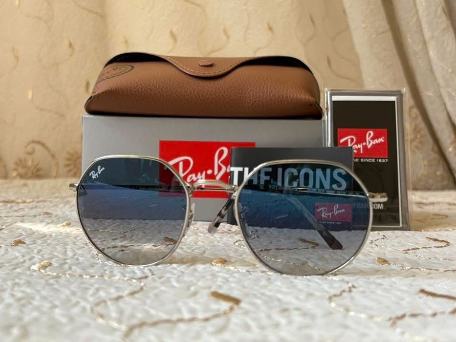 Ray-Ban Jack RB3565 сини и кафяви
