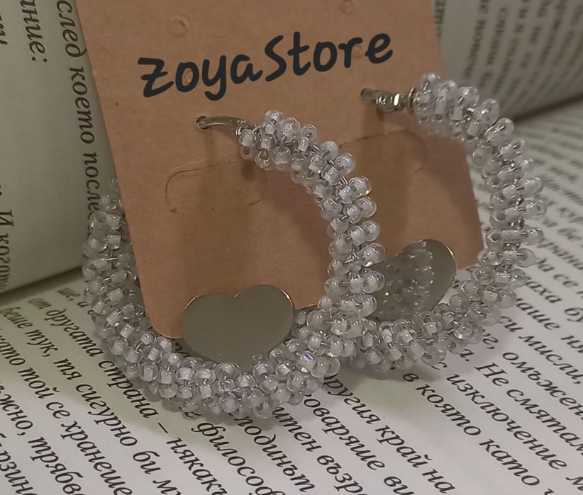 Обеци ръчна изработка