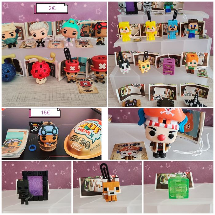 Kinder joy Minecraft и One Piece 2026