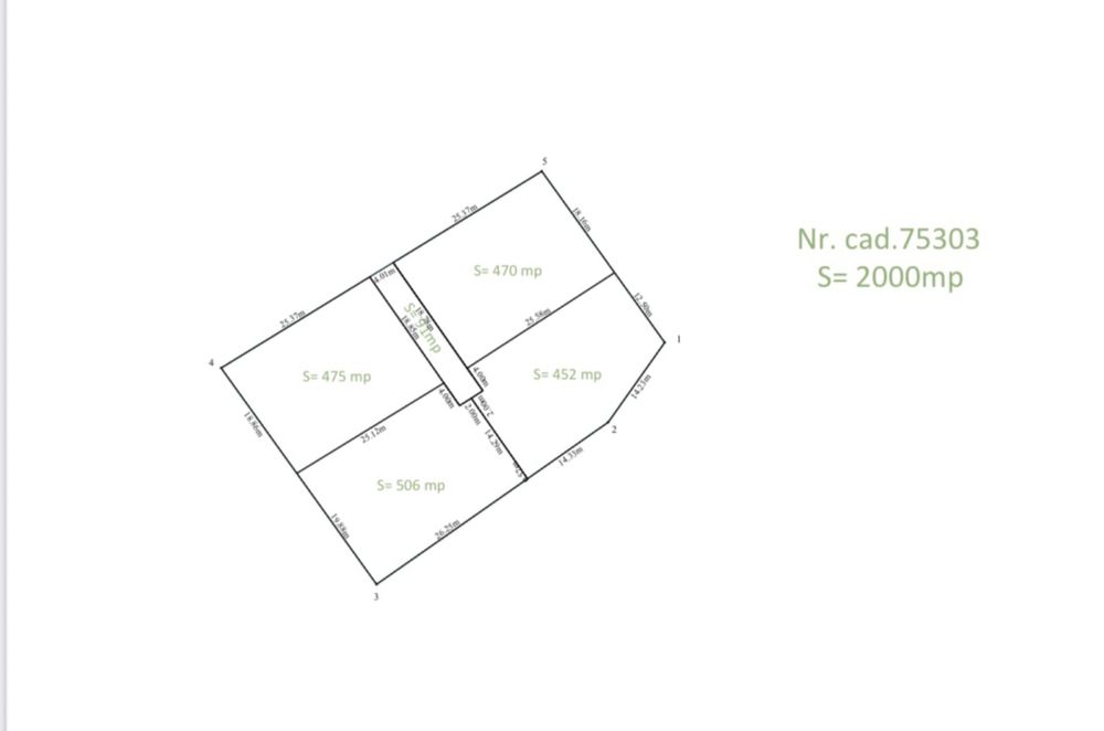 Teren intravilan in Sat Paun