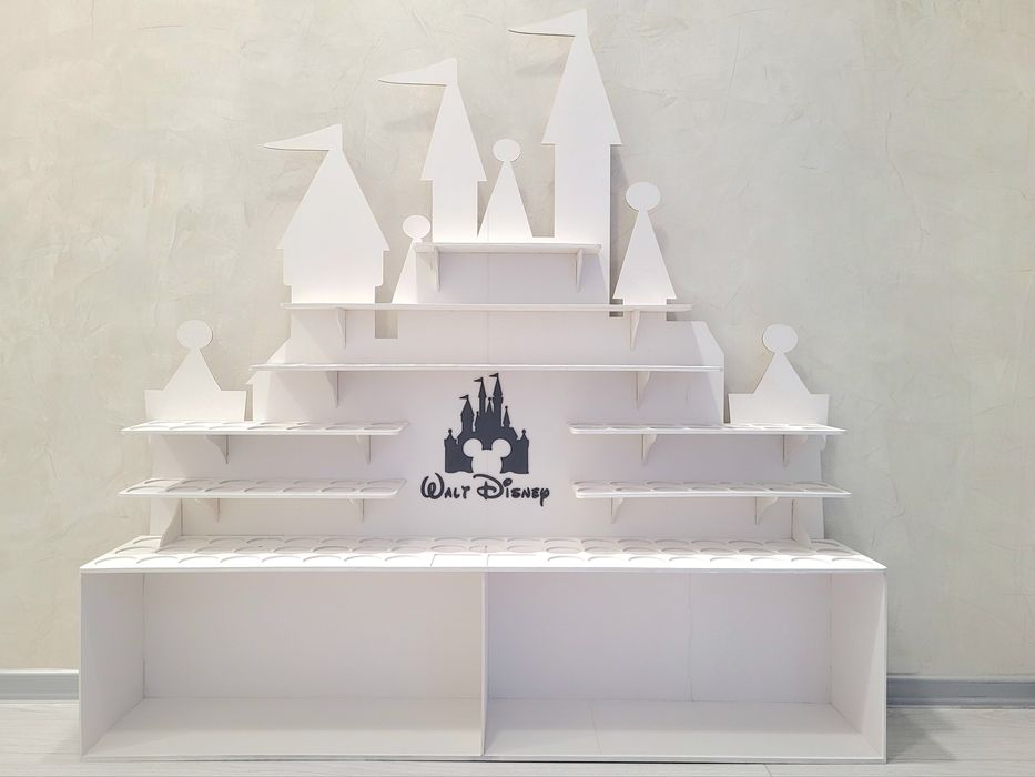 Етажерка Disney Замък за Магически Аудио Приказки – книги и фигурки.