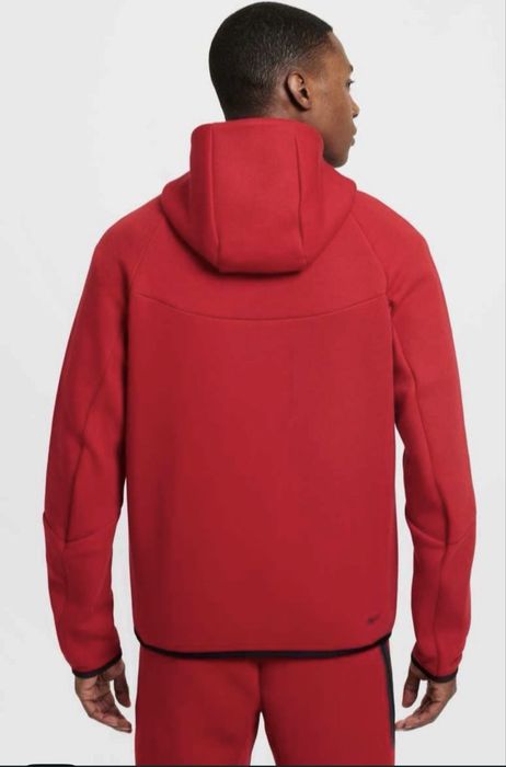 Compleu Nike Tech Fleece Rosu (marimi: S, M, L, XL, XXL)