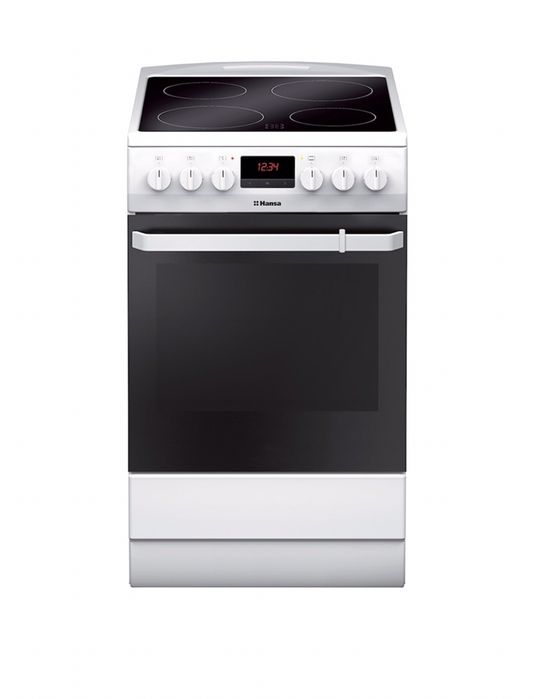 Електрическа готварска печка Hansa FCCW59209, 4 Нагревателни зони, Фун