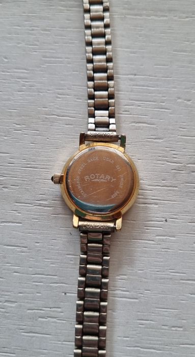 Ceas Rotary Stainless Steel Golden