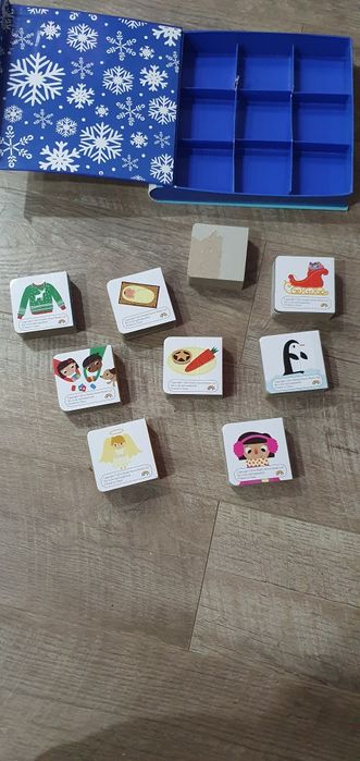 Christmas book (carte Craciun), Felt play book (carte fetru)