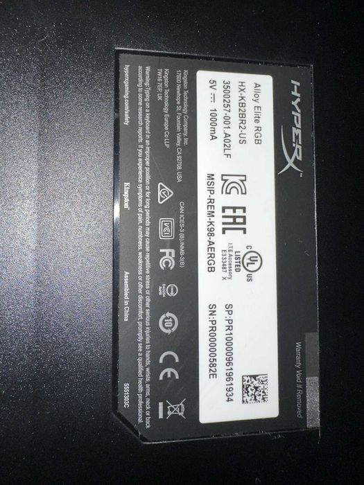 Tastatura HyperX Alloy Elite RGB Cherry MX Brown