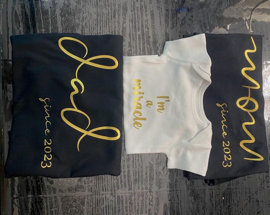 Tricou mama/tata/nou născut