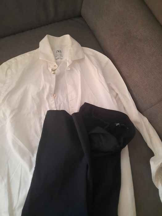 Set Zara M pantaloni 3 sferturi noi