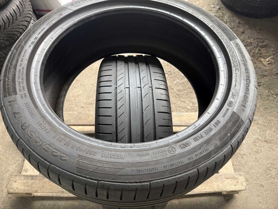 2x Anvelope Vara 225/45 r17 - Continental ContiSportContact 5
