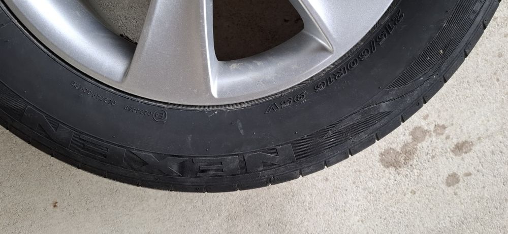 Джанти Borbet, гуми Nexen за Субару