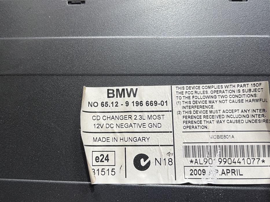 Magazie CD / CD Changer Bmw Seria 1 3 5 X1