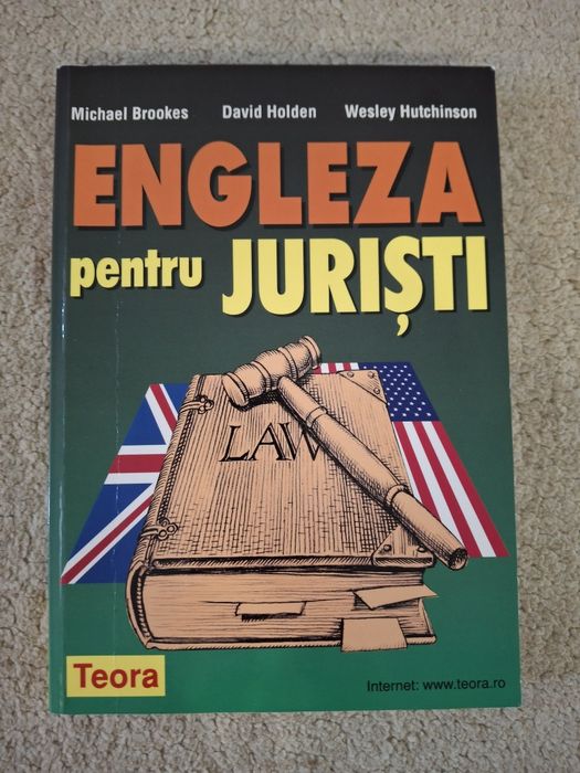 Engleza pentru juriști carte