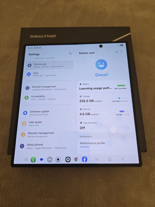 Samsung Fold 7 256gb