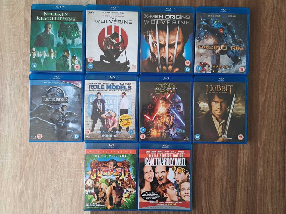 Комплект 10 BluRay филма - Без БГ субтитри