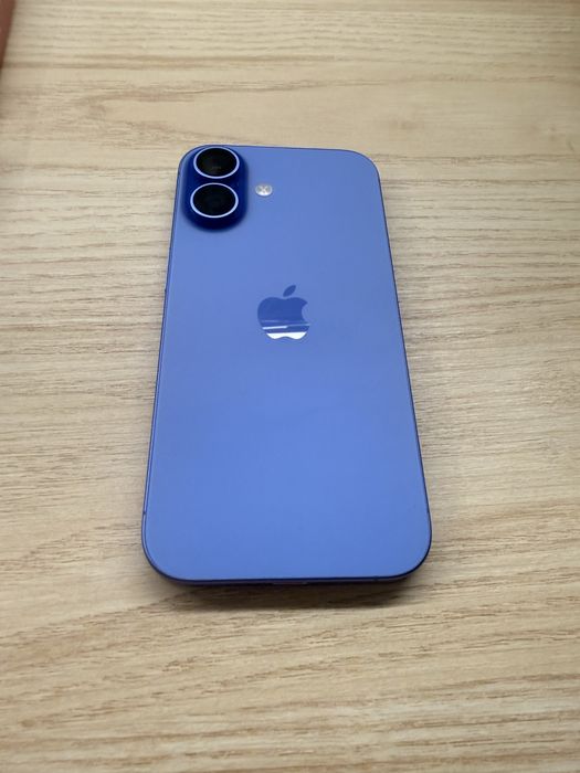 Telefon mobil Apple iPhone 16, 128GB, 5G, Ultramarine
