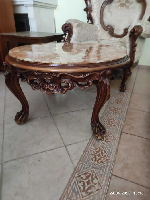 Kласически комплект - мека мебел в стил Барок