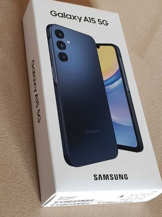 Telefon SAMSUNG Galaxy A15 5G 128GB 4GB DualSIM BlueBlack Nou Sigilat
