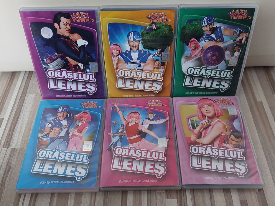 Dvd Orășelul Leneș 11 buc.