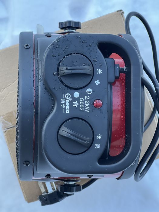 Тепловая пушка Мощный обогреватель 2 kW МЕТАЛ СЕТКА (TEMIR SETKA)