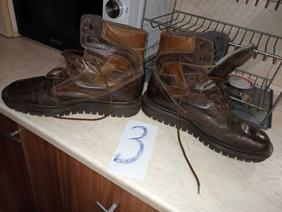 боти естествена кожа  .№ 42 чисто нови