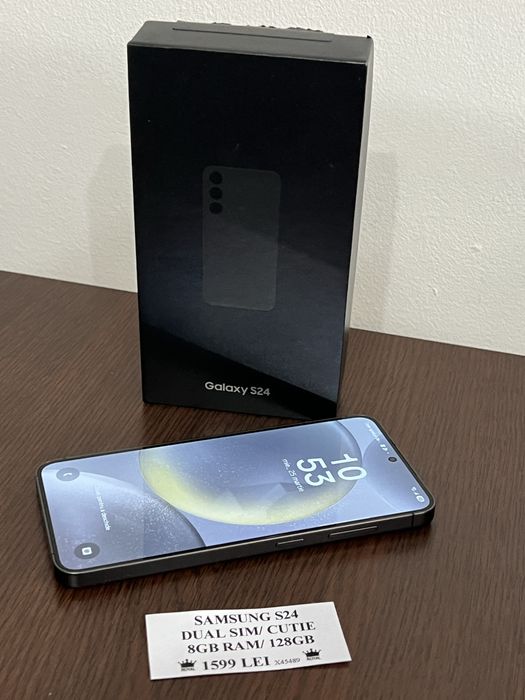 Amanet Royal CB: Samsung S24 duos cutie 8gb ram 128gb stocare