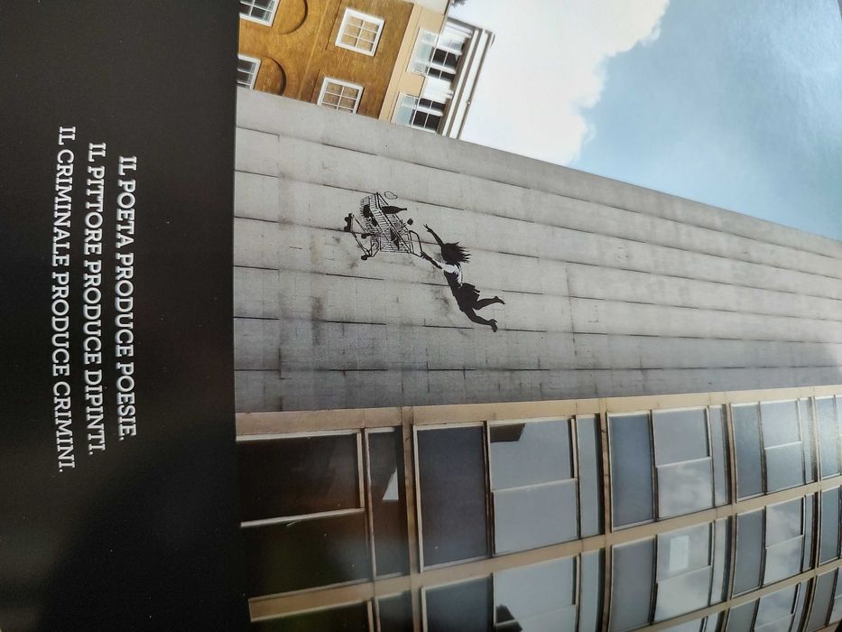 Carte-BANKSY. Sunteți o amenințare de un nivel acceptabil