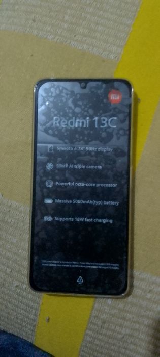 Redmi 13c продам новый телефон на гарантии